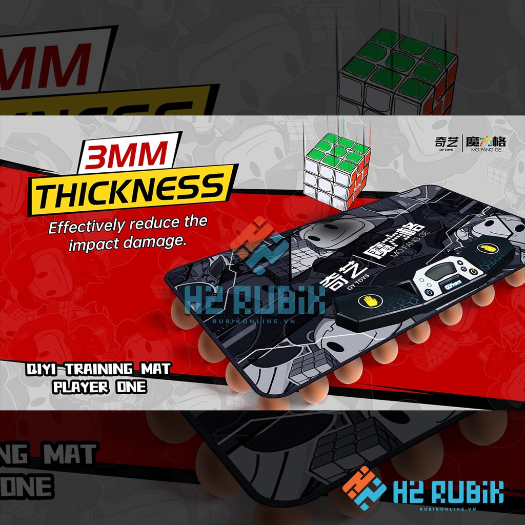 QiYi Training Mat Player One Thảm Rubik Qiyi