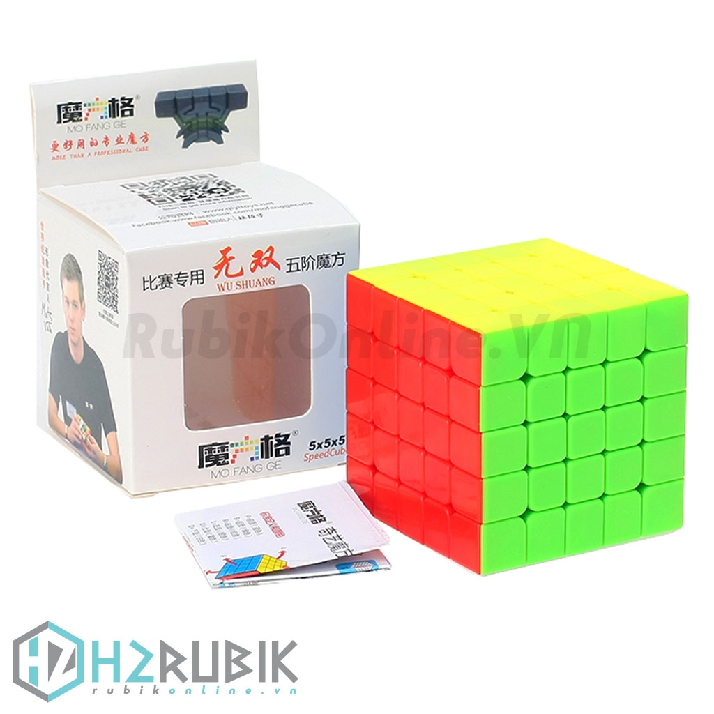 QiYi WuShuang 5x5x5 Stickerless