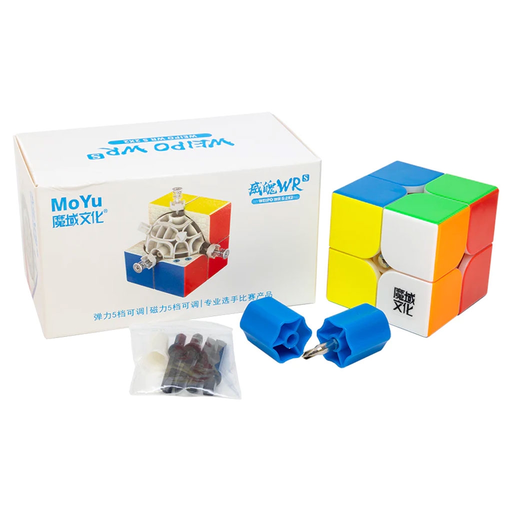 Rubik 2x2 MoYu WeiPo WRS M có nam châm sẵn