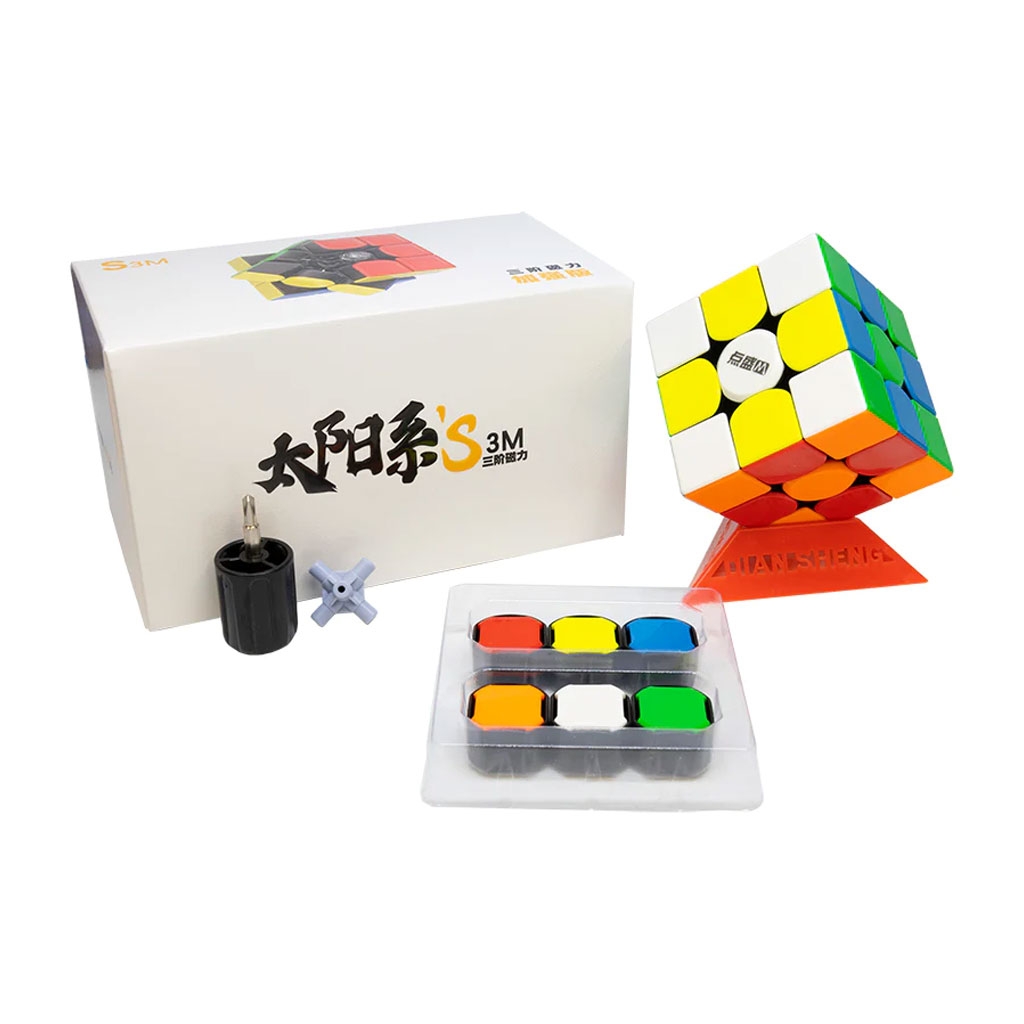 Rubik 3x3 Diansheng S3M có nam châm sẵn