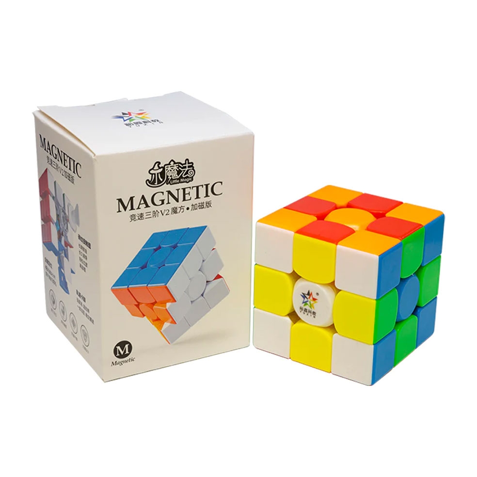 Rubik 3x3 YuXin Little Magic 3x3 M V2 có nam châm sẵn