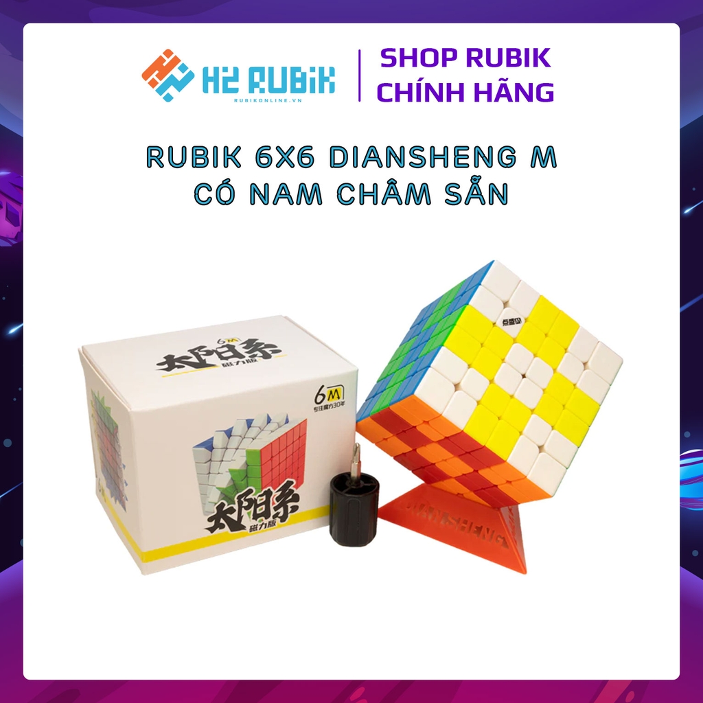 Rubik 6x6 Diansheng 6x6 M có nam châm sẵn