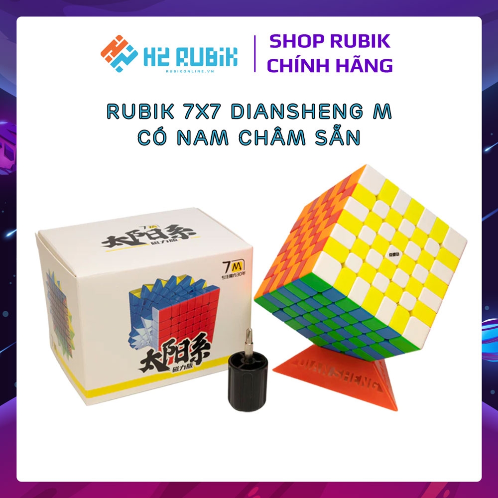 Rubik 7x7 Diansheng 7x7 M có nam châm sẵn