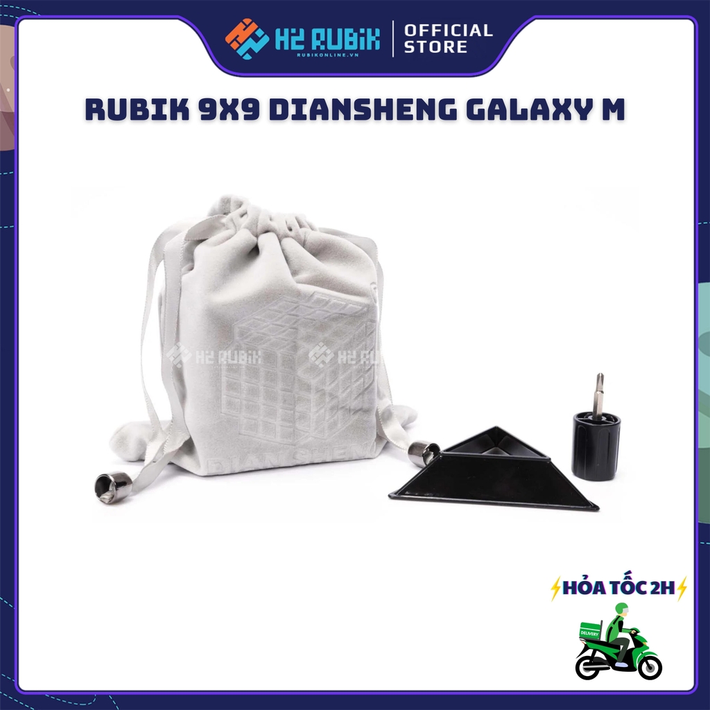 Rubik 9x9 Diansheng Galaxy có nam châm sẵn