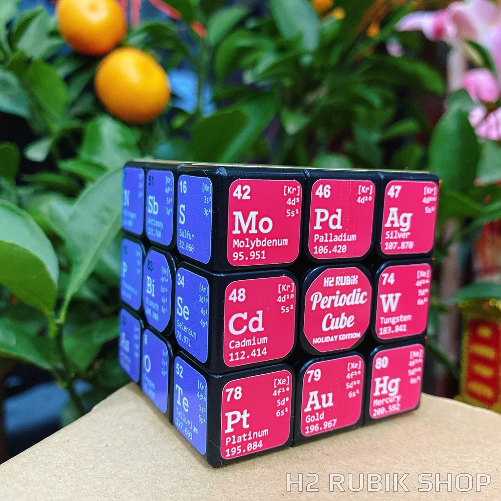 Rubik Hoá học bảng tuần hoàn nguyên tố - Periodic Cube