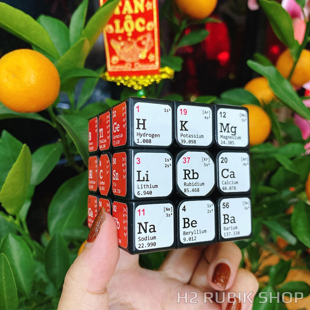 Rubik Hoá học bảng tuần hoàn nguyên tố - Periodic Cube