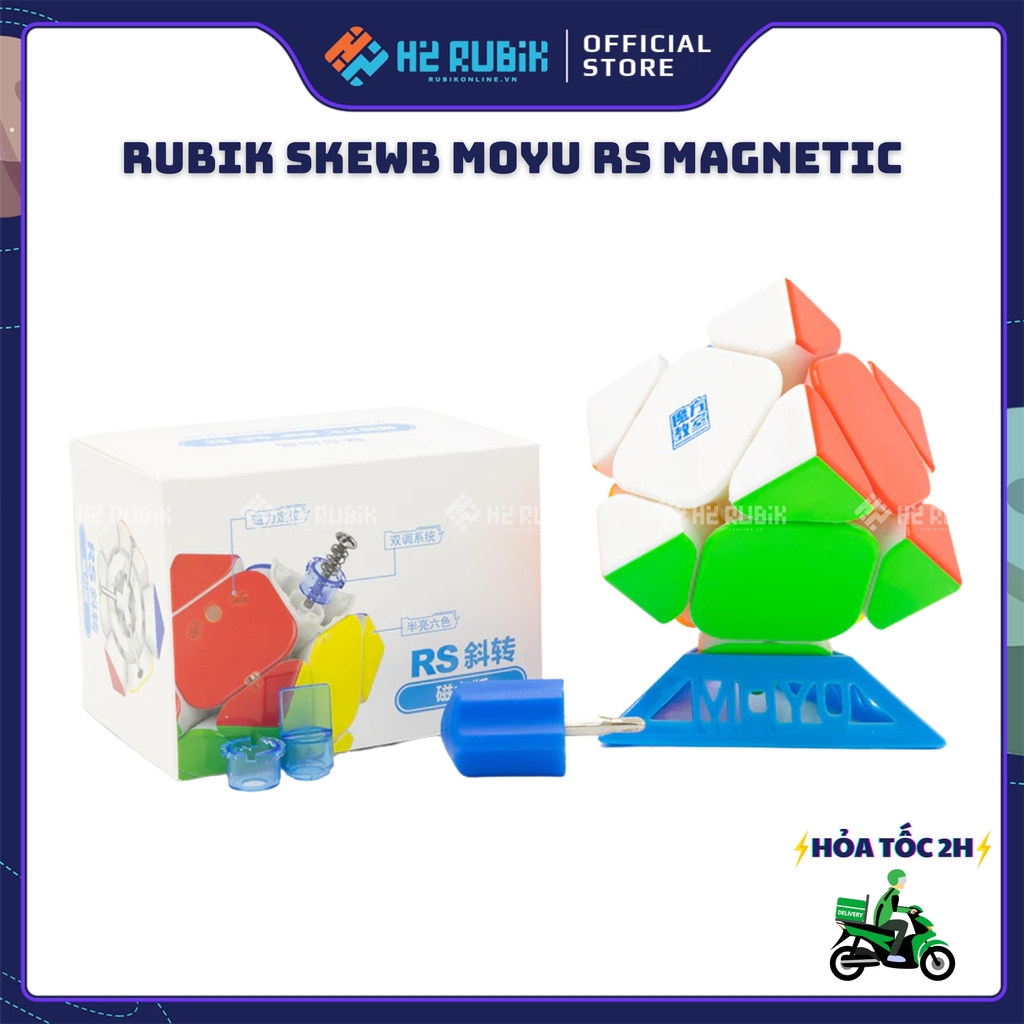 Rubik Skewb MoYu RS Magnetic có nam châm sẵn