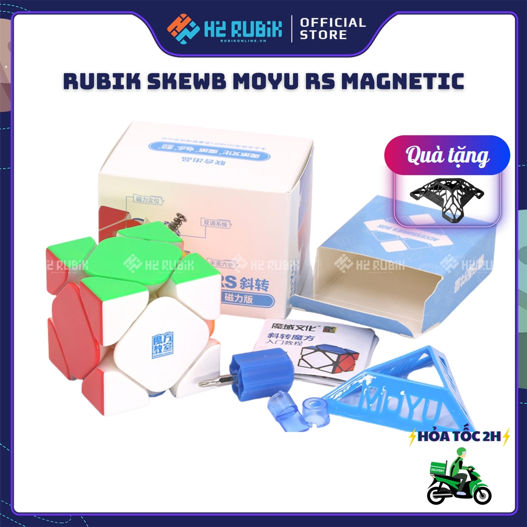 Rubik Skewb MoYu RS Magnetic có nam châm sẵn