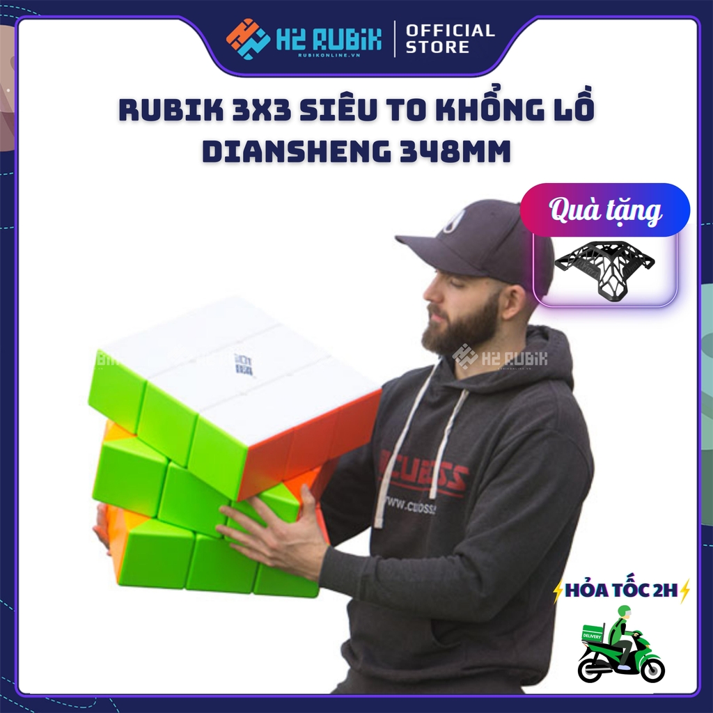 Rubik Khổng Lồ 348mm Diansheng Googol 3x3