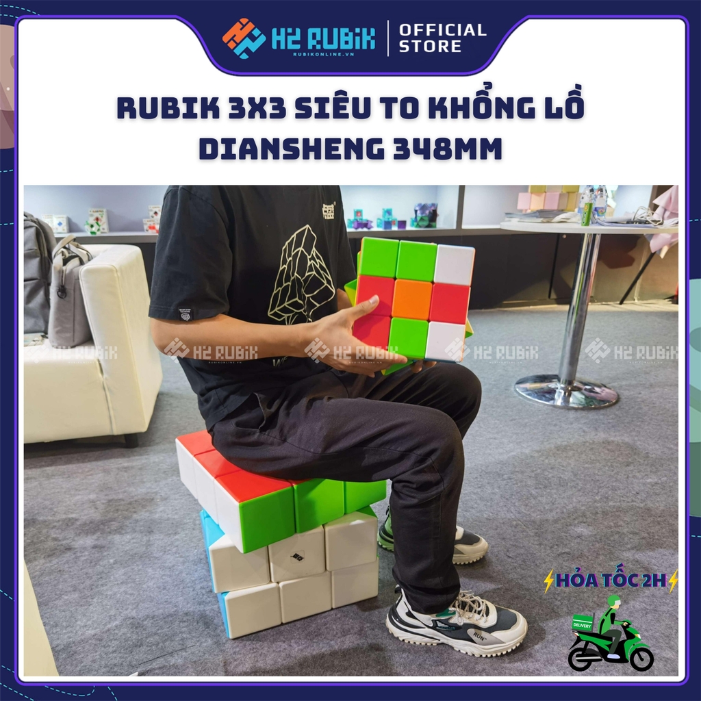 Rubik Khổng Lồ 348mm Diansheng Googol 3x3