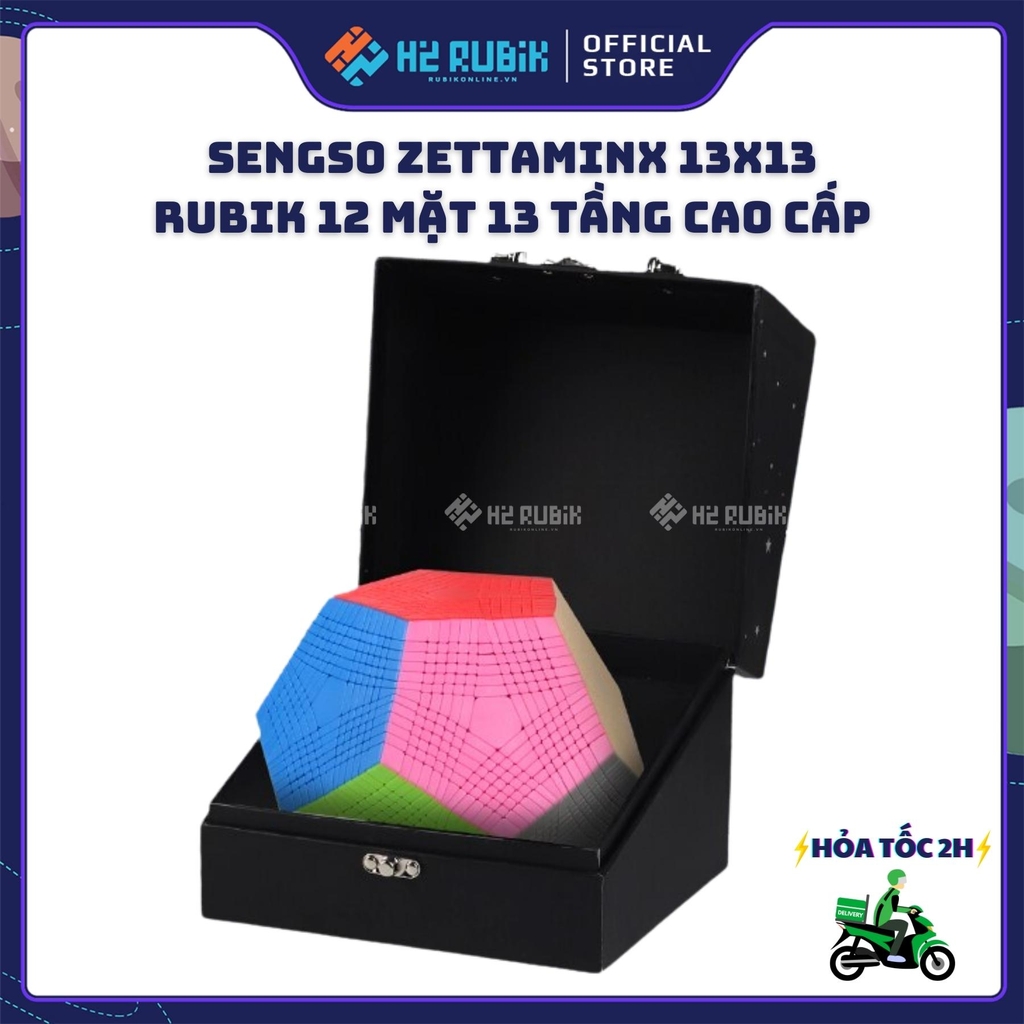 ShengShou Zettaminx Rubik biến thể 12 mặt 13 tầng 13x13