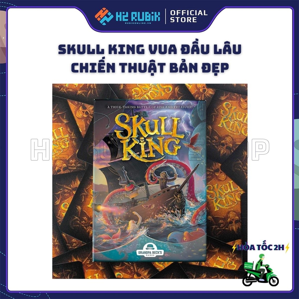 Skull King Vua Đầu Lâu Board Game Hải Tặc