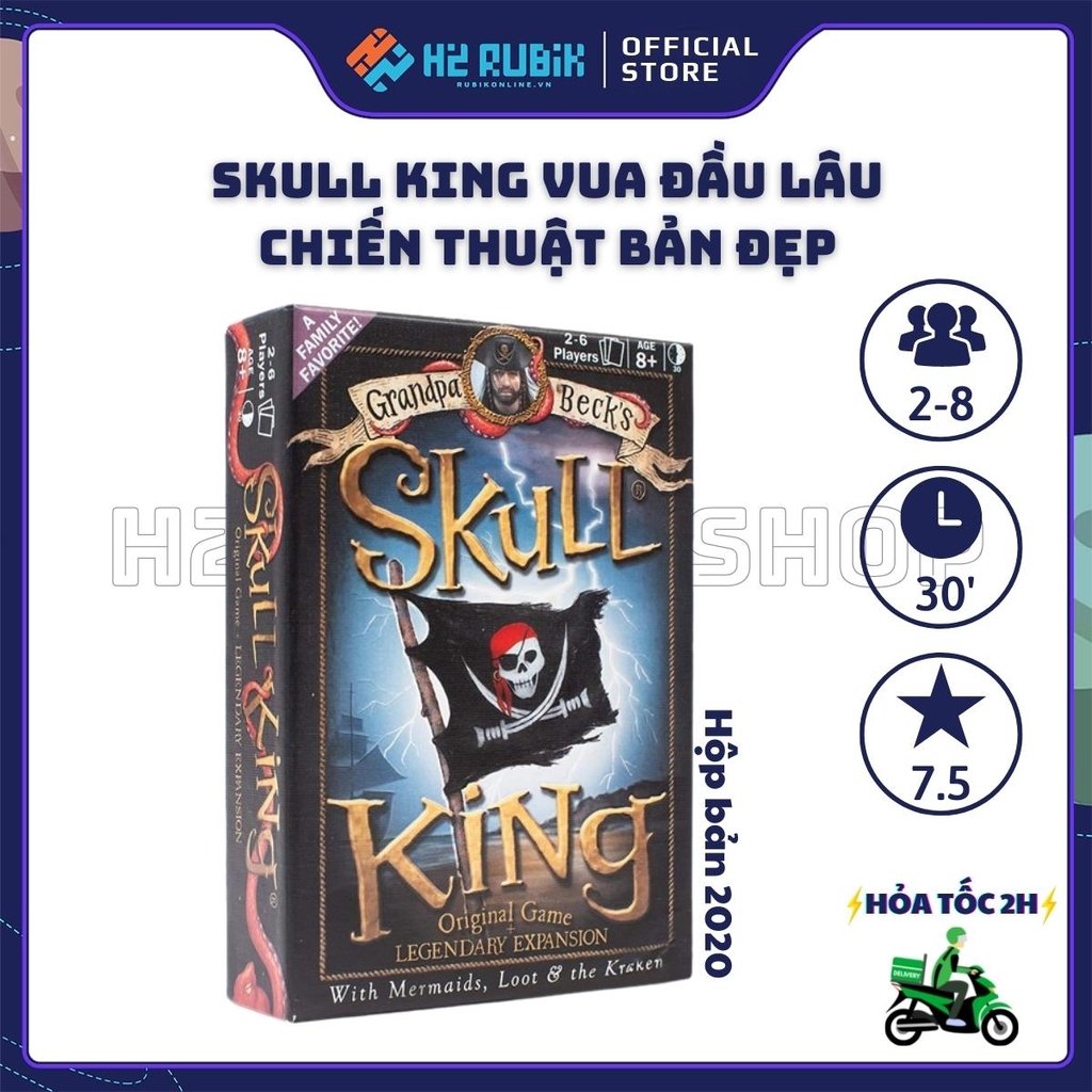 Skull King Vua Đầu Lâu Board Game Hải Tặc