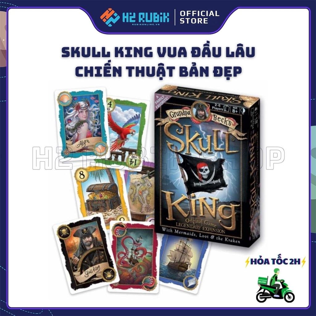 Skull King Vua Đầu Lâu Board Game Hải Tặc