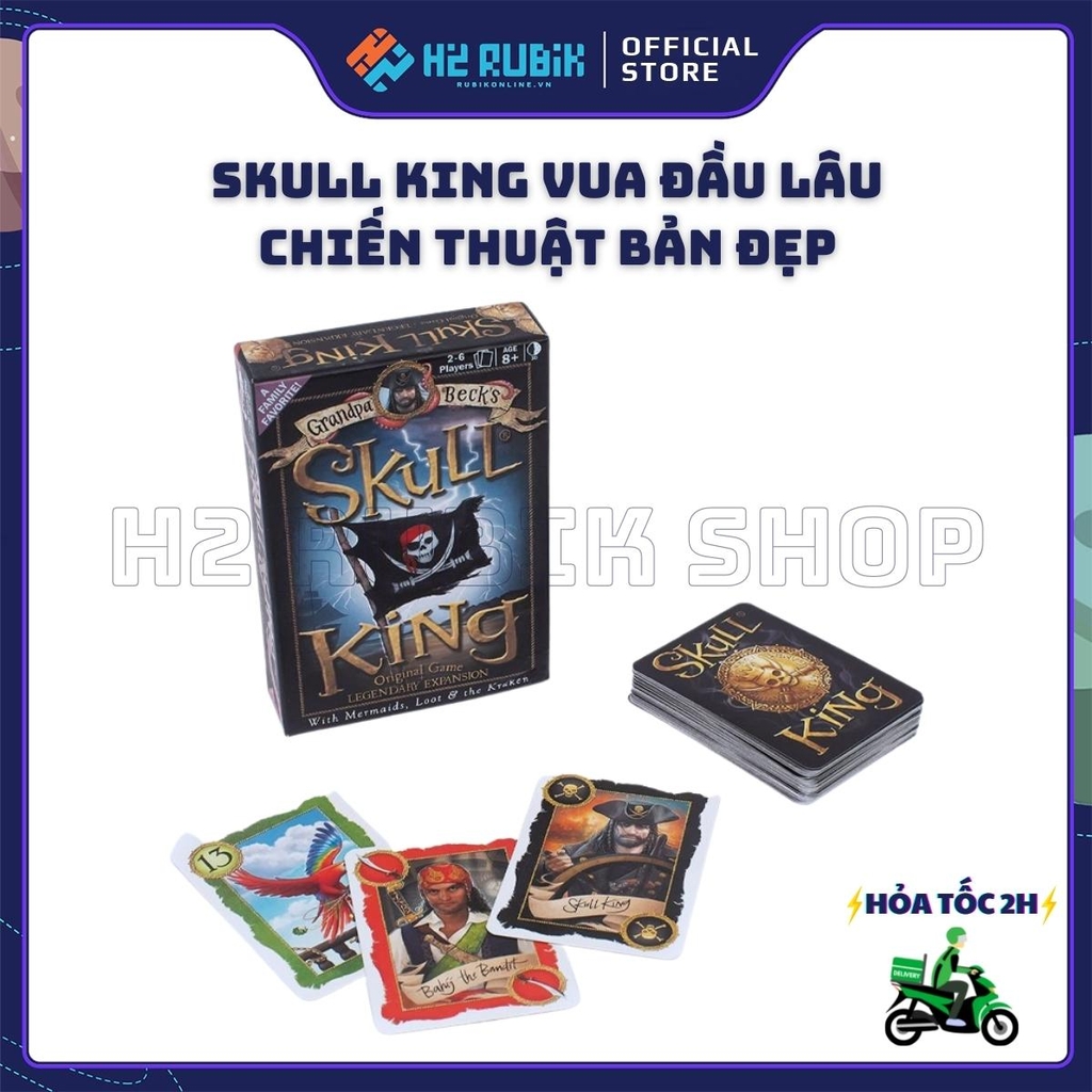 Skull King Vua Đầu Lâu Board Game Hải Tặc