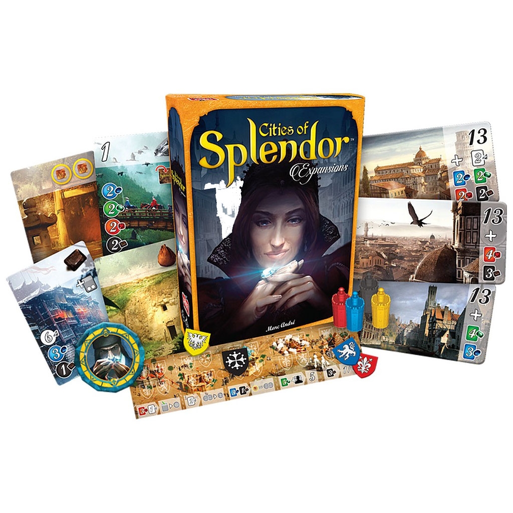 Splendor Boardgame Thu Thập Đá Quý phiên bản mở rộng (Chip nhựa)