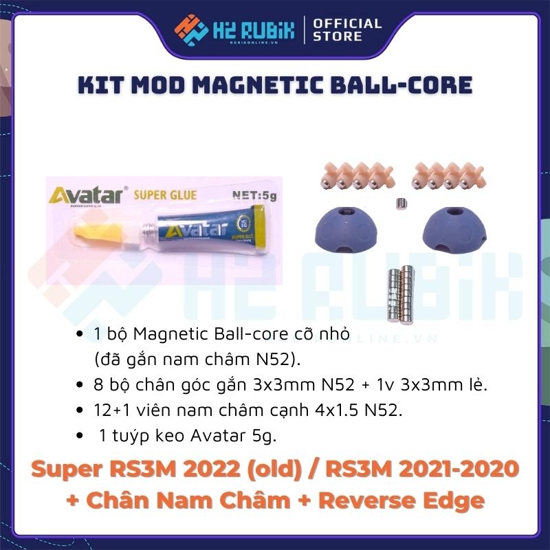 Bộ nam châm Ball-core Magnetic lắp cho Rubik