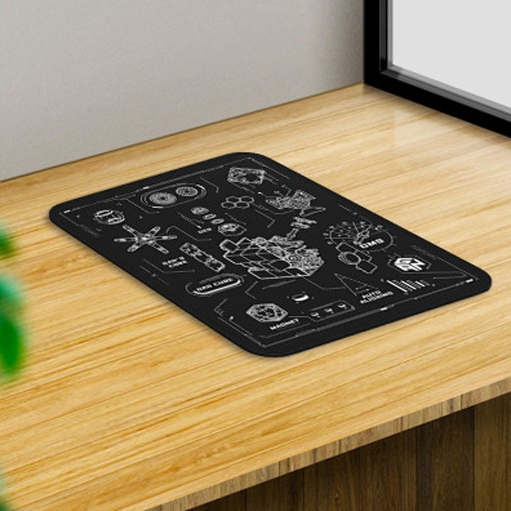 Thảm kê Rubik GAN Training Mat GAN12 Drawing