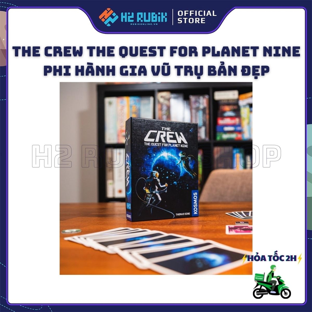 The Crew The Quest for Planet Nine Board Game Phi hành gia vũ trụ