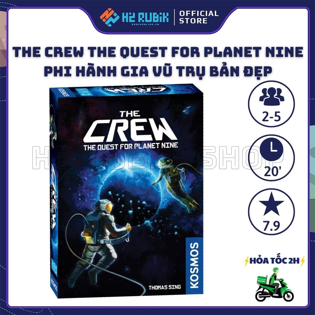 The Crew The Quest for Planet Nine Board Game Phi hành gia vũ trụ