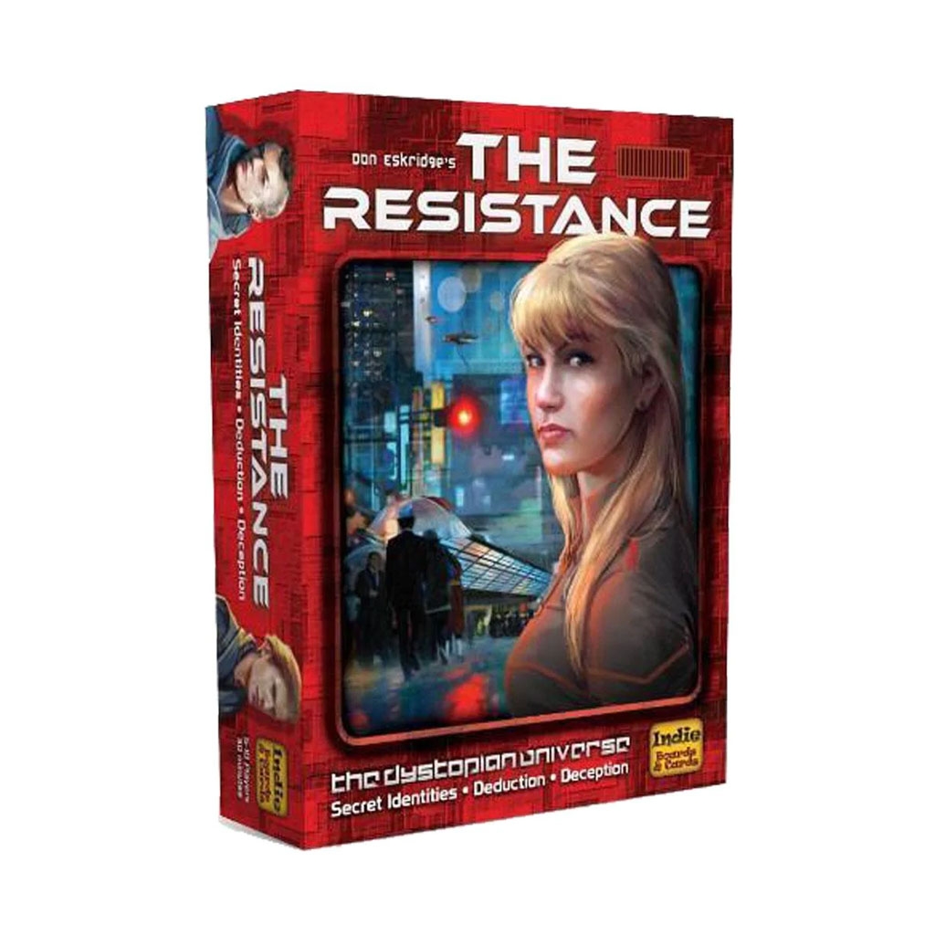 THE RESISTANCE - GIÁN ĐIỆP CÁCH MẠNG Boardgame Bản Đẹp (Tiếng Anh)