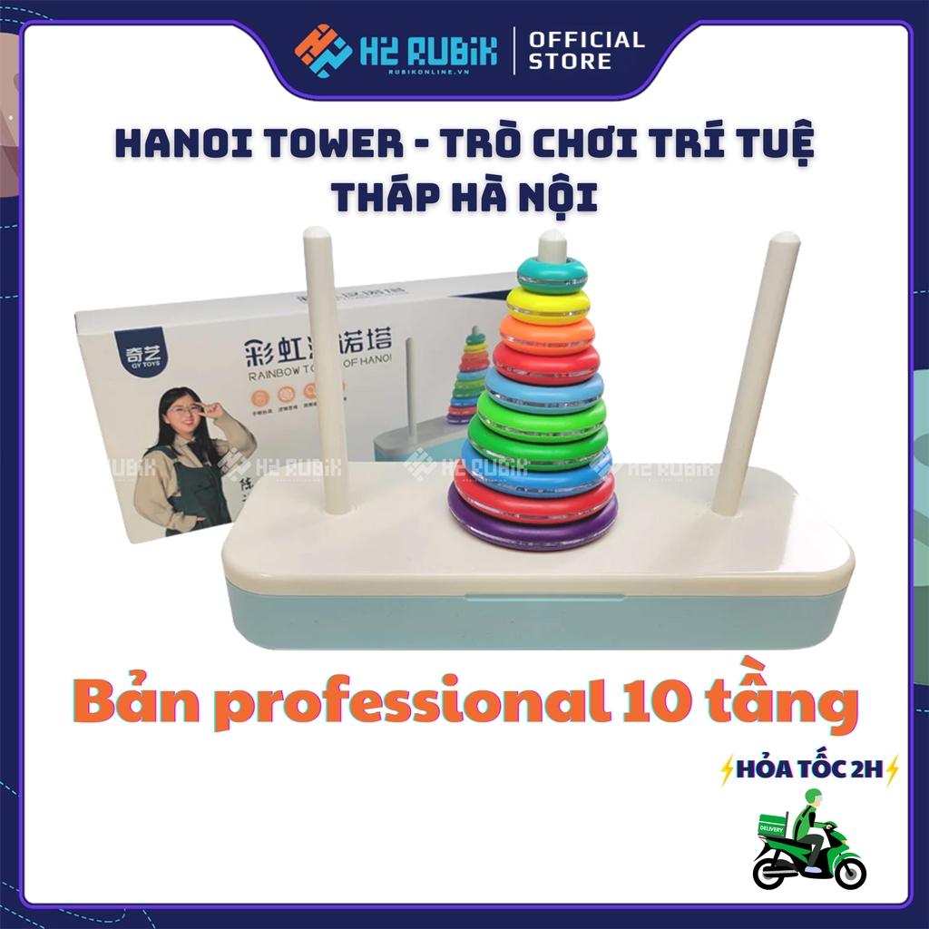 Hanoi Tower Trò chơi trí tuệ Tháp Hà Nội Cao Cấp