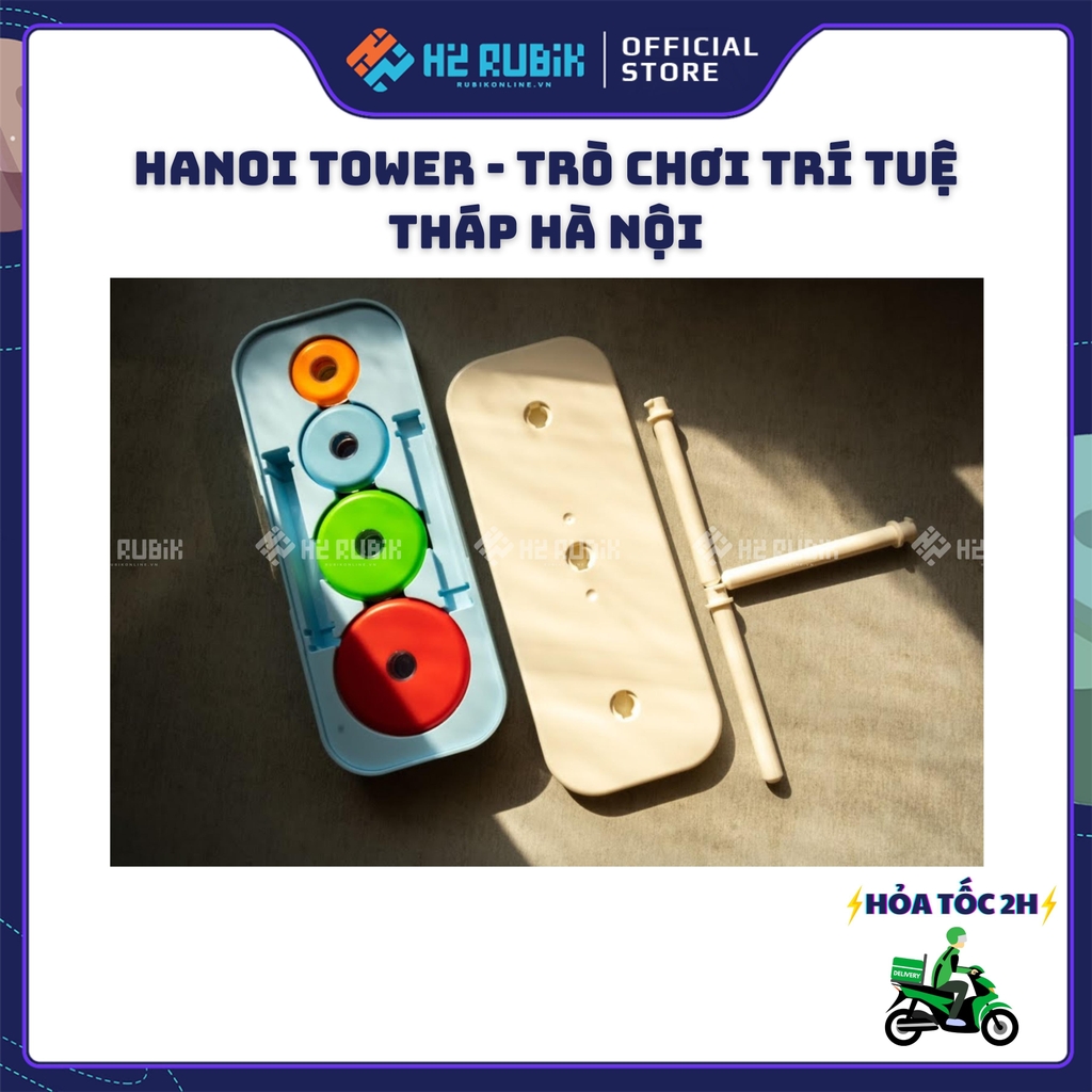 Hanoi Tower Trò chơi trí tuệ Tháp Hà Nội Cao Cấp