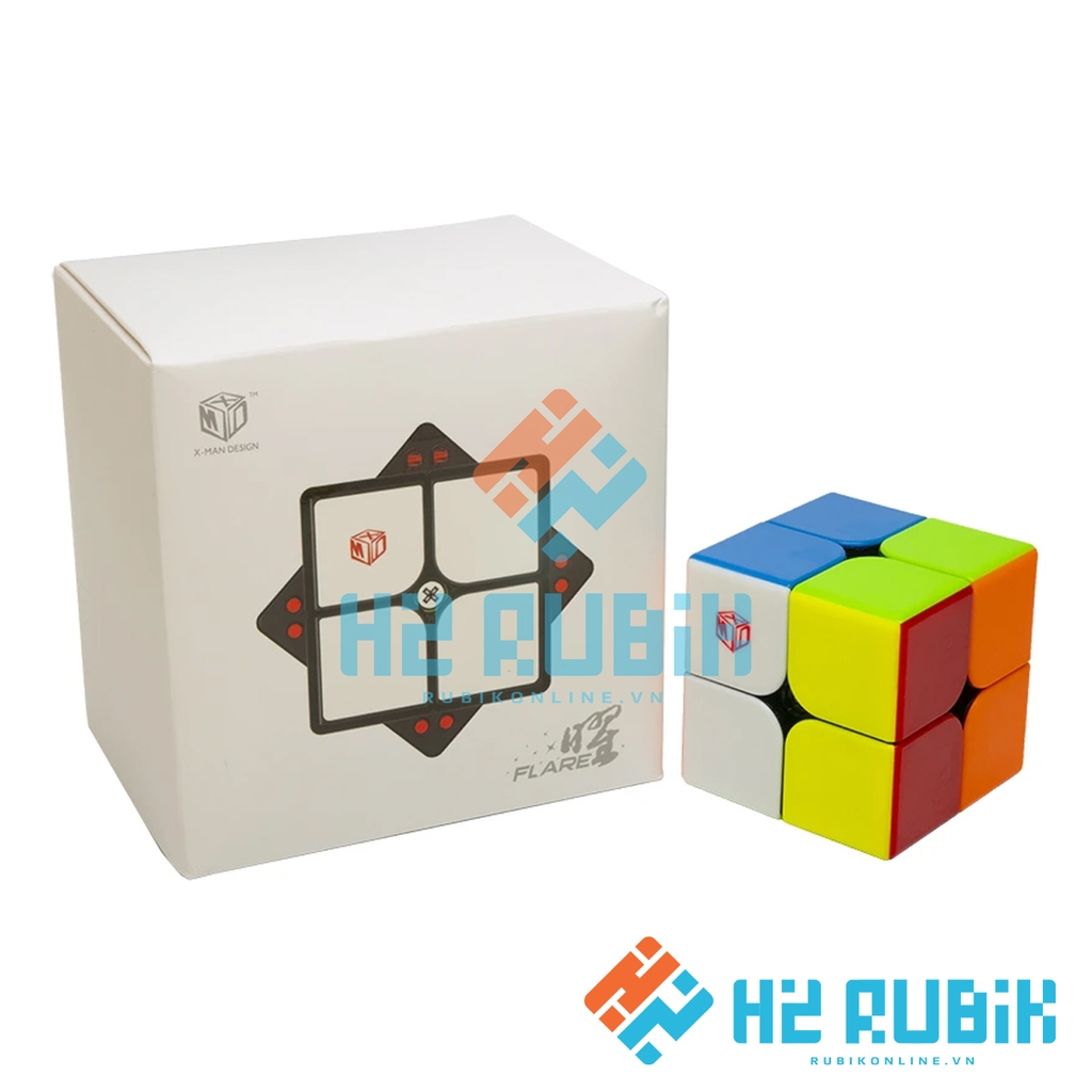X-Man Flare 2x2 M Rubik 2x2 có nam châm sẵn