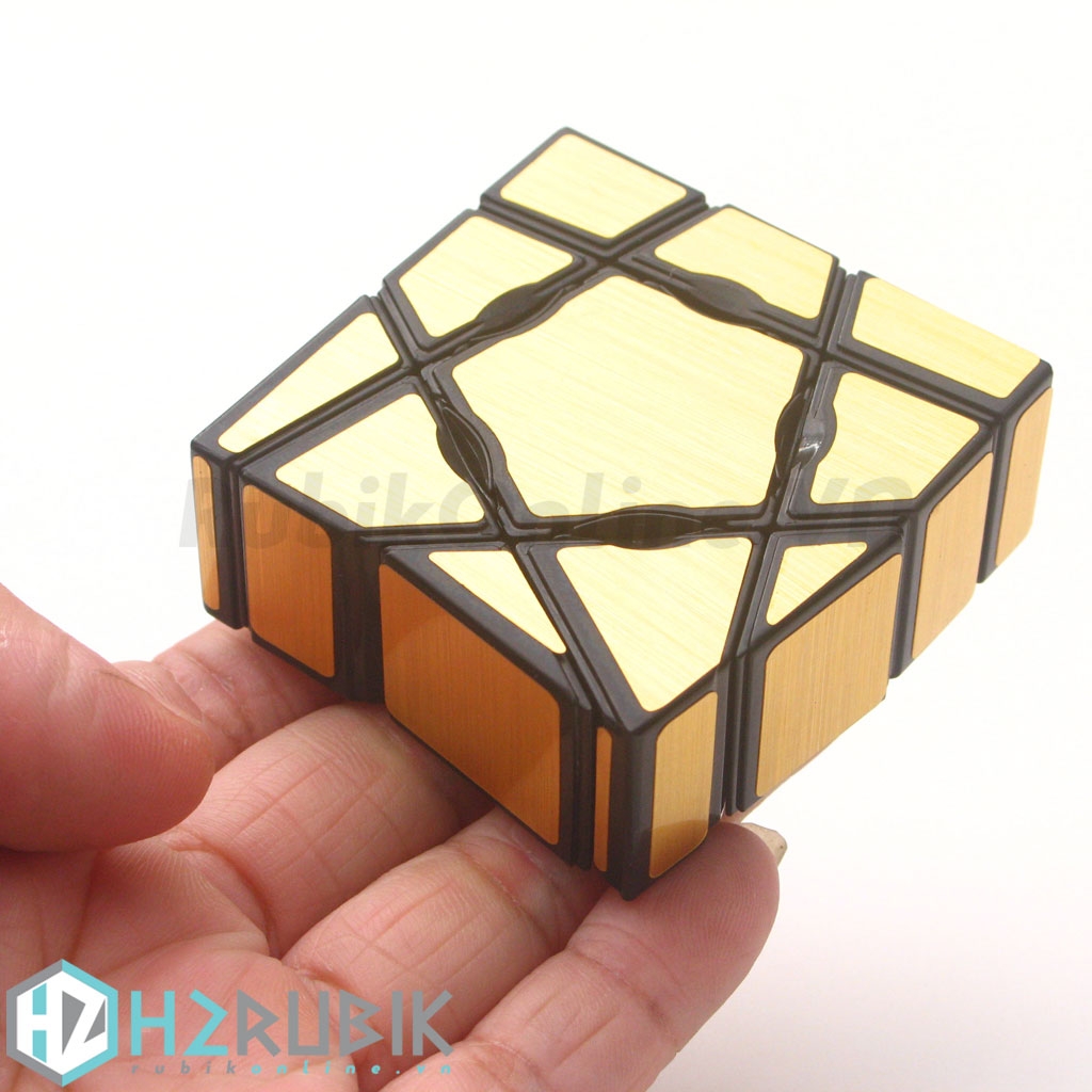 YJ Ghost Cube with Golden Stickers