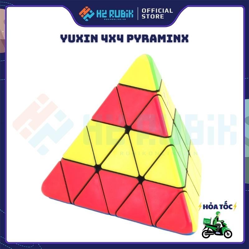 YuXin 4x4 Pyraminx Rubik tam giác 4 tầng