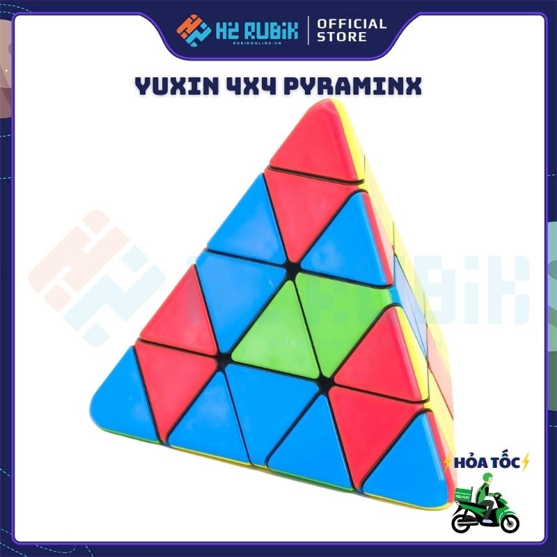 YuXin 4x4 Pyraminx Rubik tam giác 4 tầng