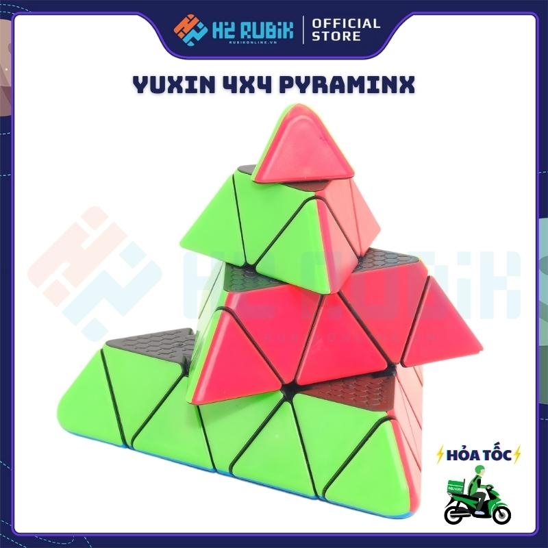 YuXin 4x4 Pyraminx Rubik tam giác 4 tầng