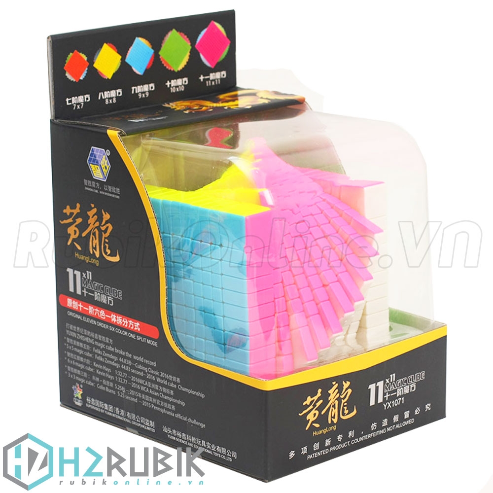 YuXin Huanglong 11x11x11 - Rubik 11x11