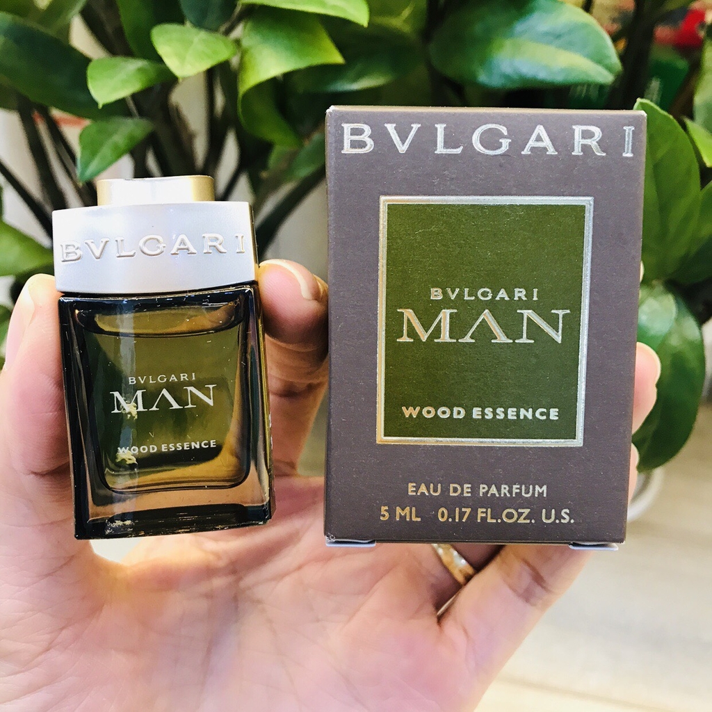 NƯỚC HOA MINI BVLGARI MAN WOOD ESSENCE - 5ML | Hàng Xách Tay Giá Tốt  HeaStore