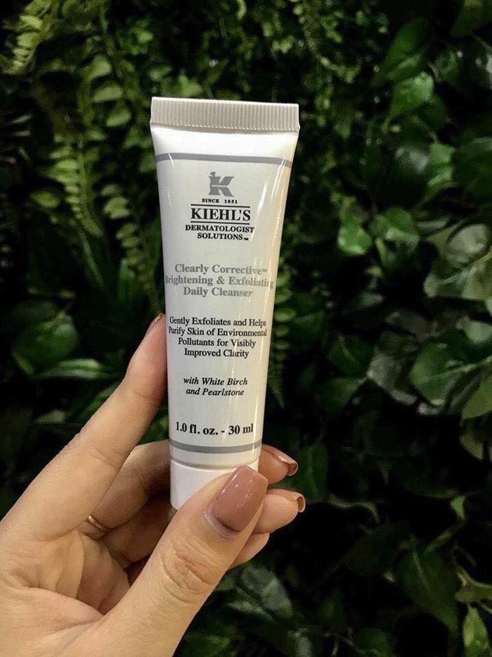 Sửa Rửa Mặt Kiehls Clearly Corective Brightening Exfoliating Daily Cleanser 30ml Mỹ Phẩm Hea Store