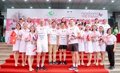 750 bác sĩ và y tá tham gia hành trình chạy Sông Hồng
