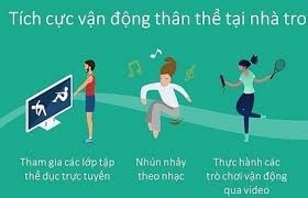 Cách tăng cường vận động thể lực, giữ sức khỏe trong mùa COVID-19