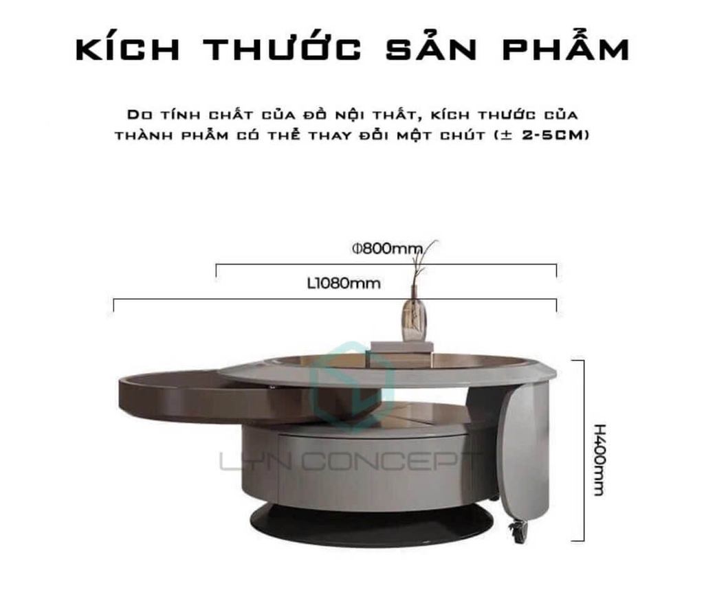 Bàn Trà Nhập Khẩu Cao Cấp Mặt Kính Cường Lực - Bàn Trà Đẹp Giá Tốt Nhất