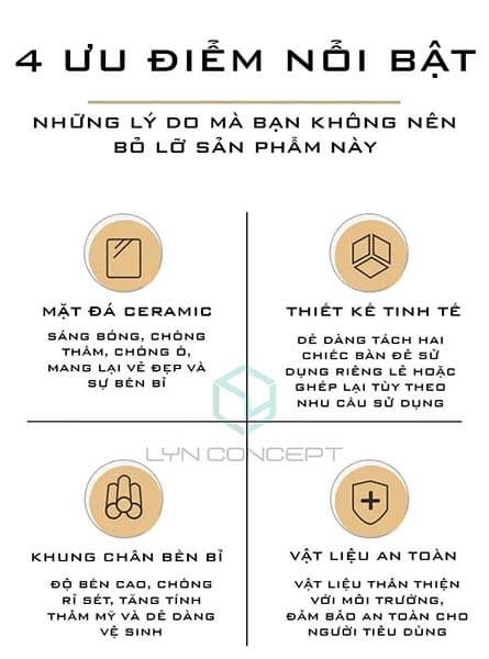 Bàn Trà Nhập Khẩu Cao Cấp - BTNK03