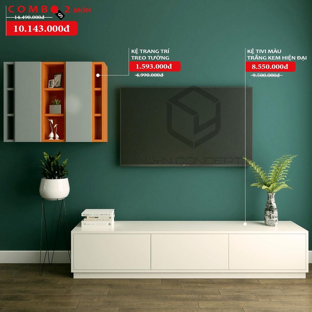 4. Cách lựa chọn kệ tivi màu trắng phù hợp