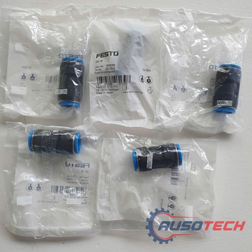 Đầu nối thẳng 16mm Festo QS-16 (153036)