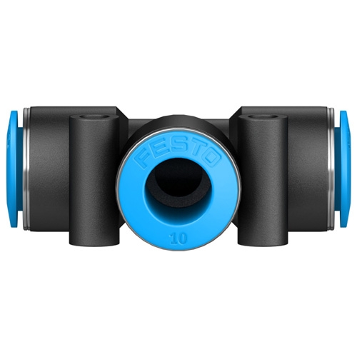 Đầu nối khí dạng T 10mm Festo QST-10 (153131)