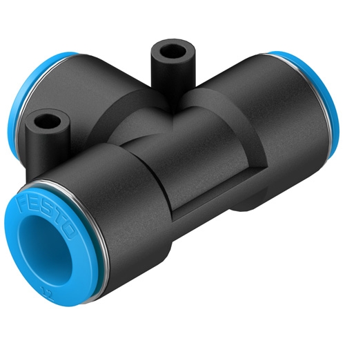 Đầu nối khí dạng T 12mm Festo QST-12 (153132)