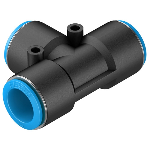 Đầu nối khí dạng T 16mm Festo QST-16 (153133)