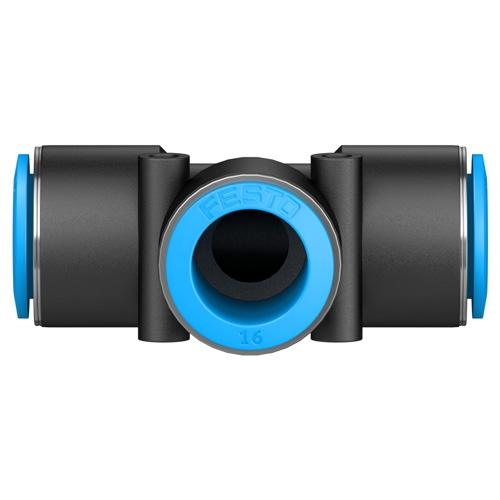 Đầu nối khí dạng T 16mm Festo QST-16 (153133)