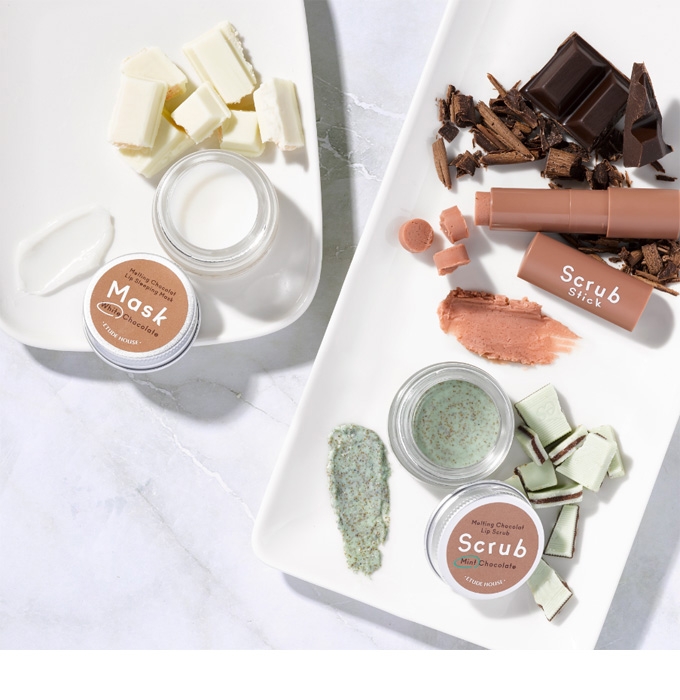 Káº¿t quáº£ hÃ¬nh áº£nh cho Táº©y Táº¿ BÃ o Cháº¿t MÃ´i Etude House Melting Chocolat Lip Scrub