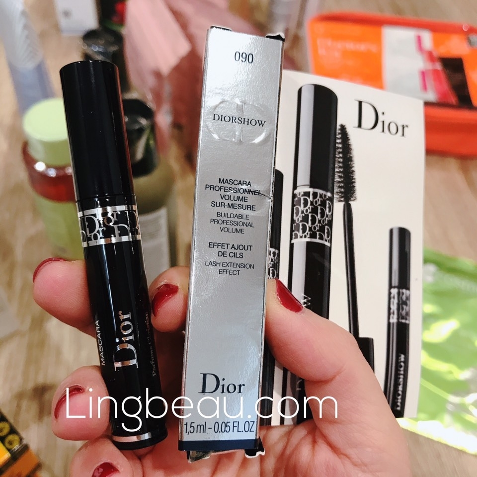 Mascara Dior Diorshow 090 Pro Black Giúp Mi Cong Dài Và Tự Nhiên  Thế Giới  Son Môi