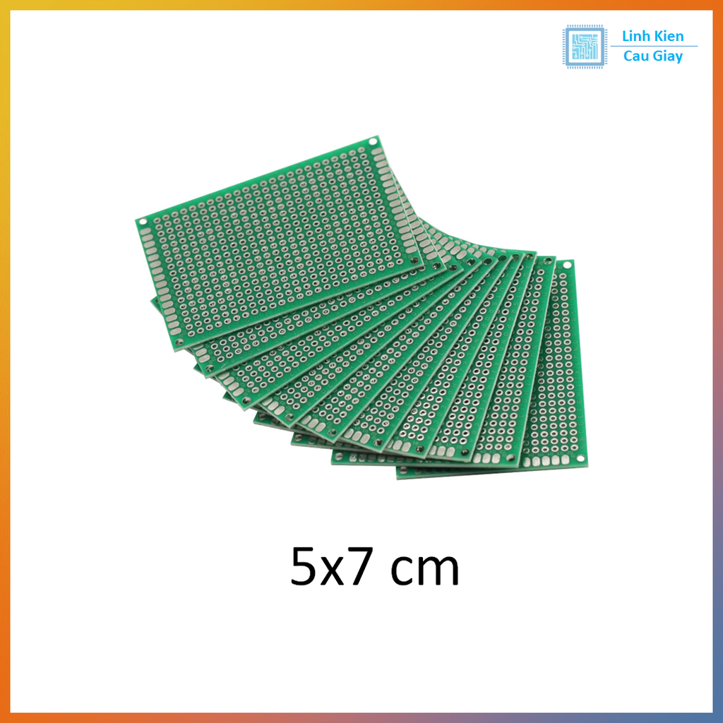 PCB Đục lỗ Phíp FR4 - 2 mặt