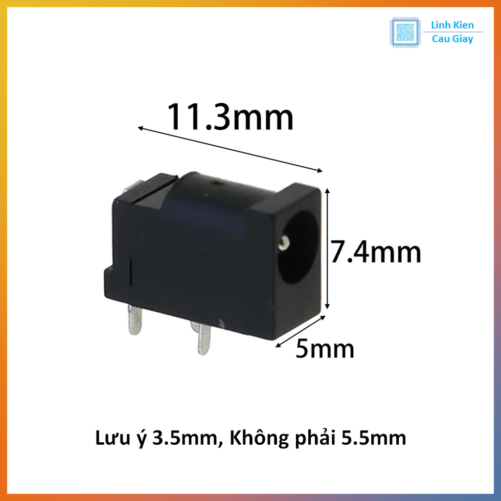 Jack DC3.5x1.3MM DC3501