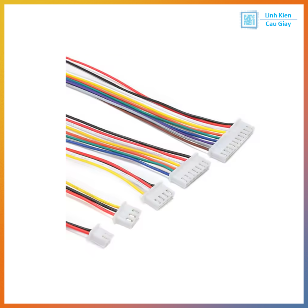 Dây điện XH2.54 dài 20cm loại 1 đầu